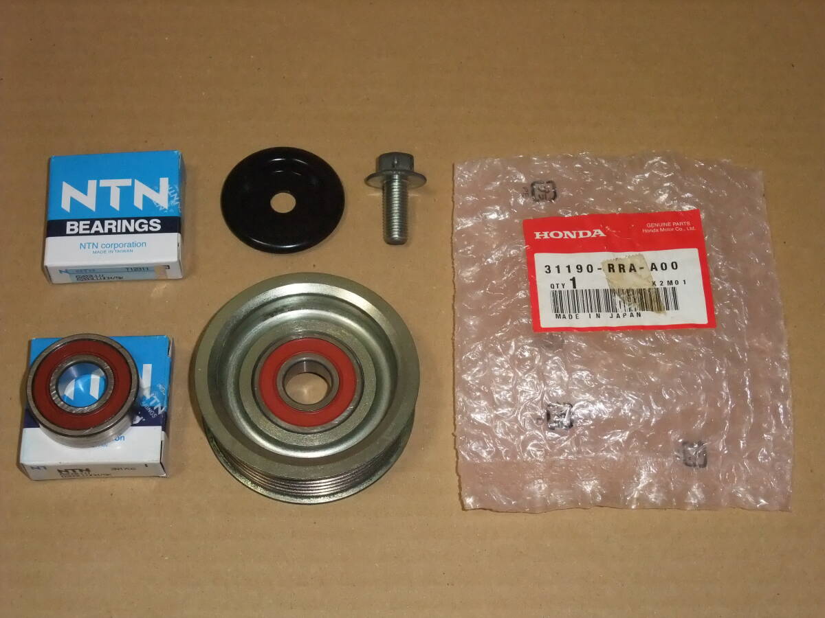  extra attaching CL7 Accord euro R idler pulley 31190-RRA-A00 EP3 Civic type R FN2 Civic type R euro CL9