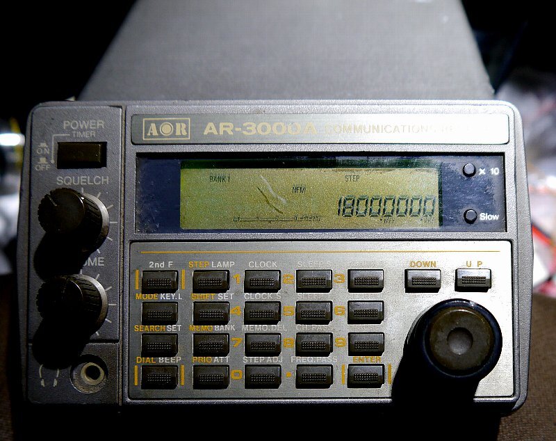 AOR AR-3000A wide obi region receiver 