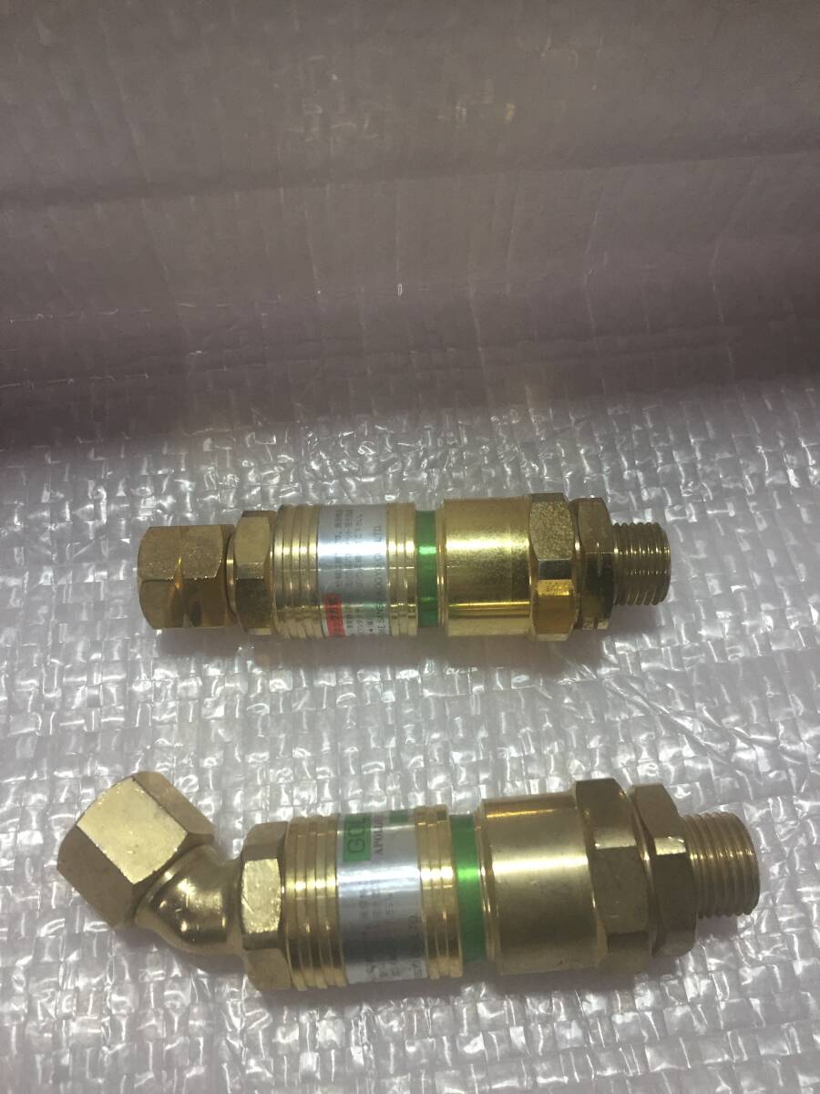 新品GOLD 乾式安全器シグナルチェック方式 逆火防止器GA-1 GA-2_画像2