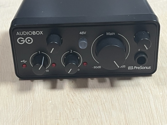 Presonus audioboxgo только основное используемое тело используется