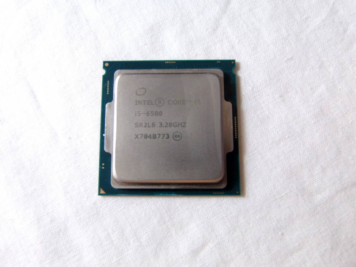 Intel Core i5-6500 CPU 動作OK!の画像1