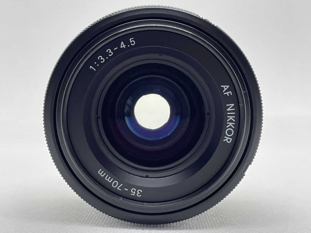 【B 並品】NIKON AF Ai-S NIKKOR 35-70mm f3.3-4.5 ニコン ニッコール フード付き_画像2