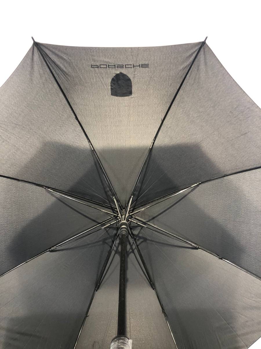 ポルシェ PORSCHE アンブレラ 長傘 雨傘 超撥水 紫外線遮蔽 UVカット 210T 梅雨対策 晴雨兼用 収納袋付き 車専用傘の画像5