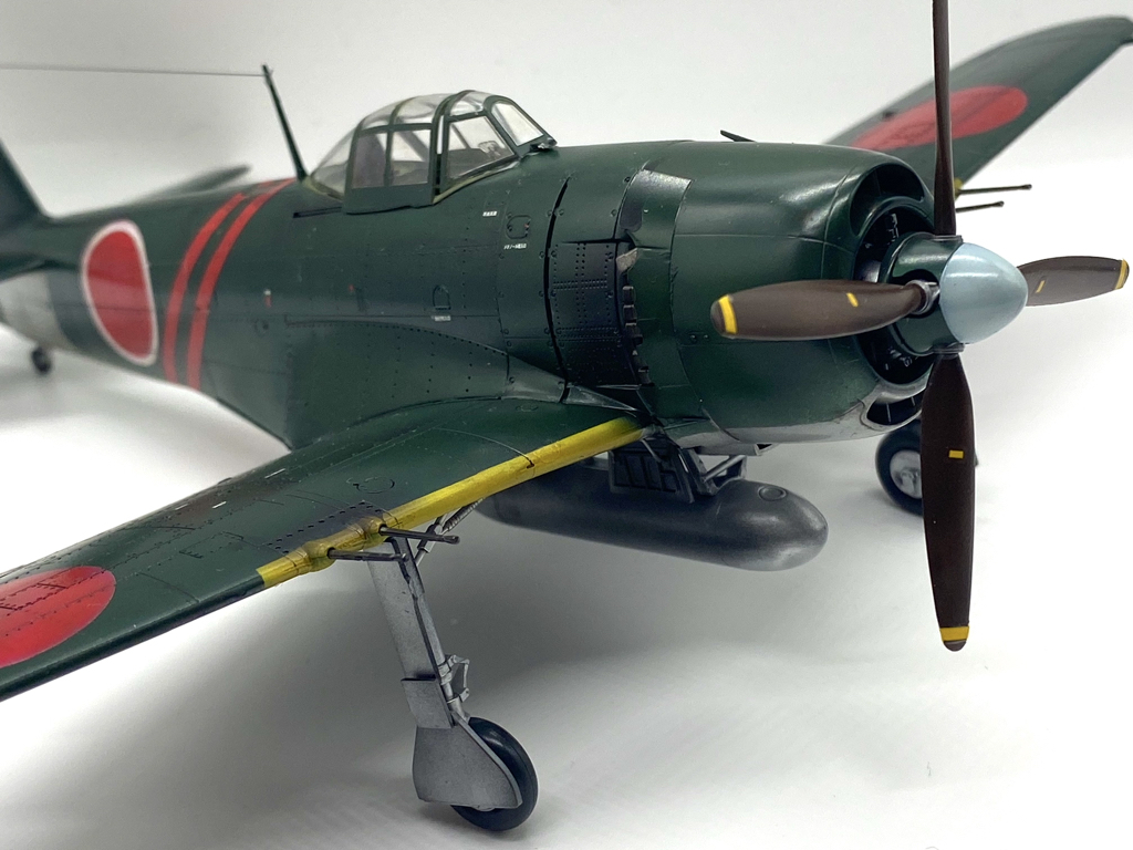 1/48 ハセガワ　川西局地戦闘機紫電改”後期型”【塗装済完成品】_画像5