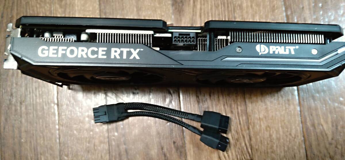 GeForce RTX 4070 SUPER Dual 12GB（Palit NED407S019K9-1043D）ドスパラエディション　中古