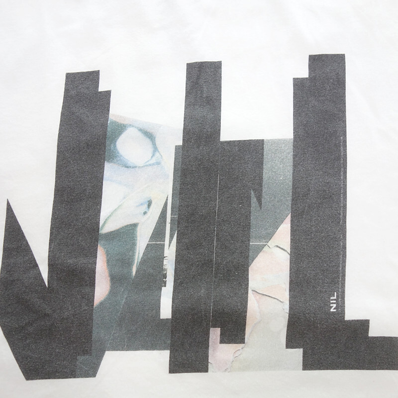 NILoS 21SS 740CPM6 グラフィック プリント 半袖 Tシャツ ホワイト メンズ1の画像6