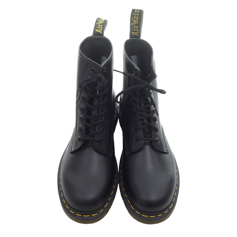 DR.MARTENS 1460 スムースレザー 8ホール レースアップ ブーツ ブラック メンズUK9_画像6