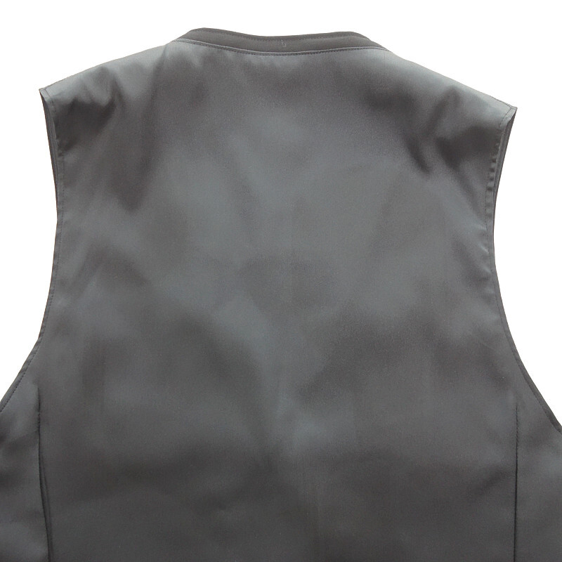 【特別価格】KIRYUYRIK 21AW Vest ジレ ベスト ブラック メンズSの画像7