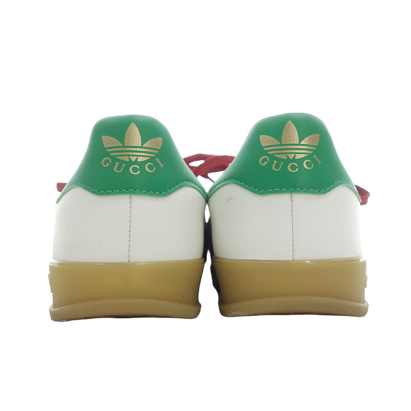 【特別価格】GUCCI ADIDAS GAZELLE ガゼル ローカット スニーカー マルチカラー レディース25.0cmの画像3