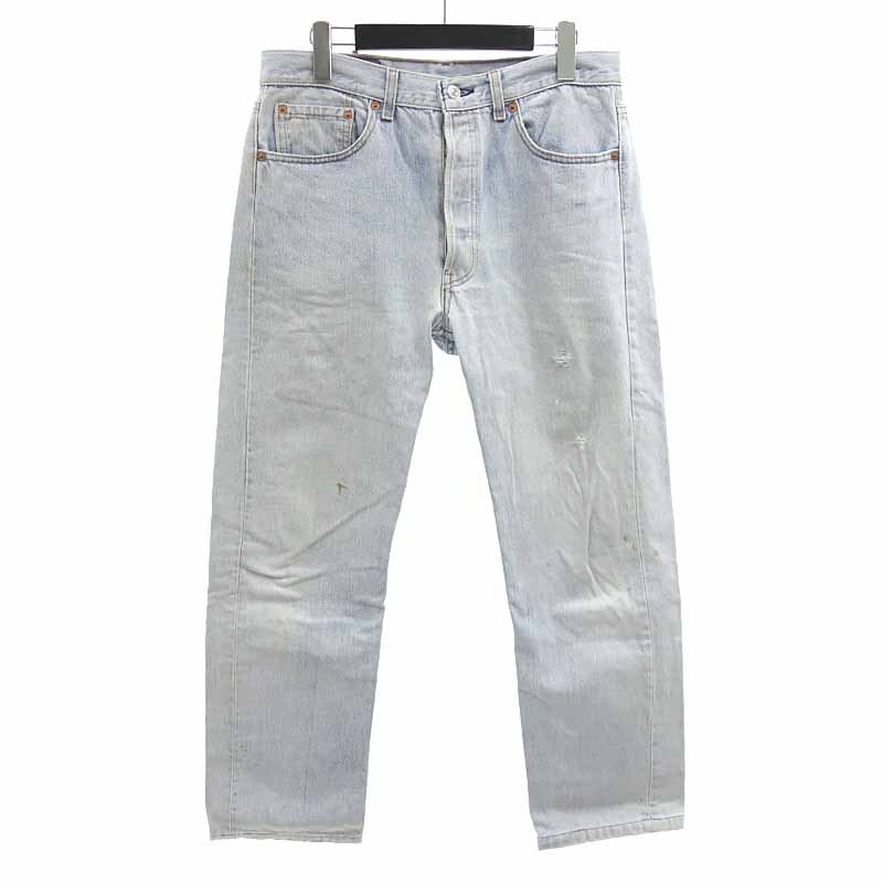 【特別価格】LEVIS ボタン裏刻印532 501 デニムパンツ ライトブルー メンズ33/30_画像1