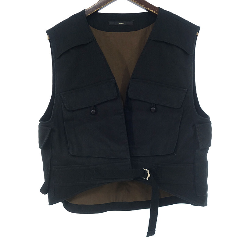 【特別価格】VARDE77 19SS REBELLION VEST レべリオン ベスト ブラック メンズF_画像1