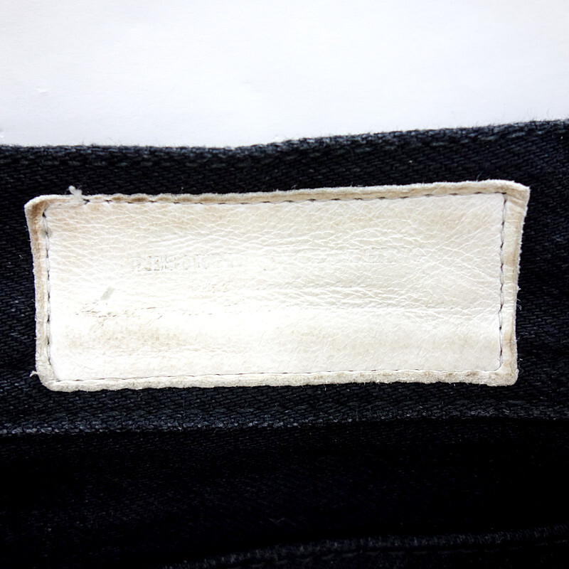 【特別価格】RESOUND CLOTHING RC1-SK-001 RC1 SKID DENIM スキッド デニム パンツ ブラック メンズ4の画像5