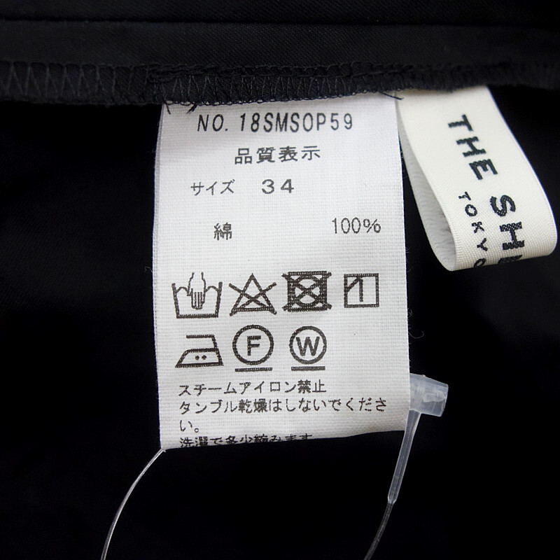 【特別価格】/THE SHINZONE 18SMSOP59 ドレス ワンピース ブラック レディース34_画像4