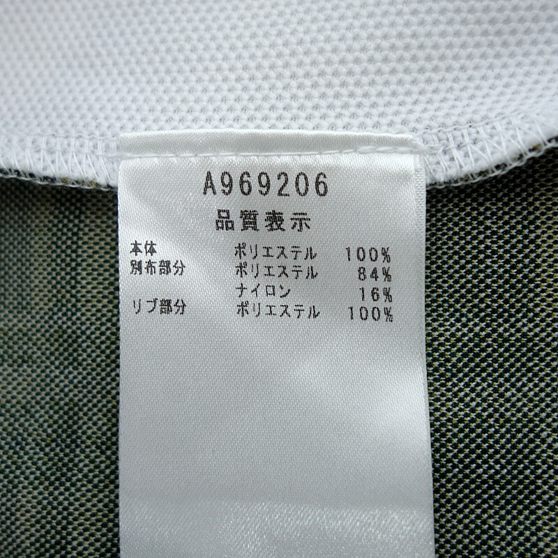 【特別価格】archivio GOLF ゴルフ チェック 半袖 ポロシャツ Tシャツ ホワイト メンズ48_画像4