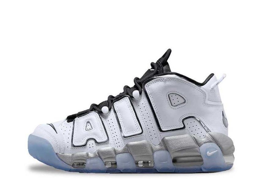 Nike WMNS Air More Uptempo "White Metallic" 26cm DV7408-100_画像1