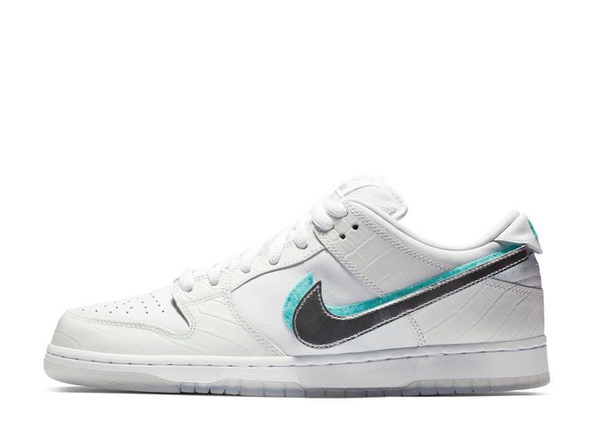 Diamond Supply Co. Nike SB Dunk Low Pro "White" 26cm BV1310-100_画像1