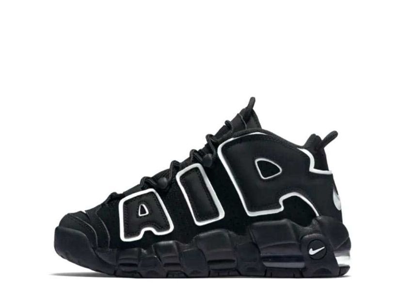 NIKE AIR MORE UPTEMPO GS "BLACK/WHITE"(2020) 23cm 415082-002_画像1