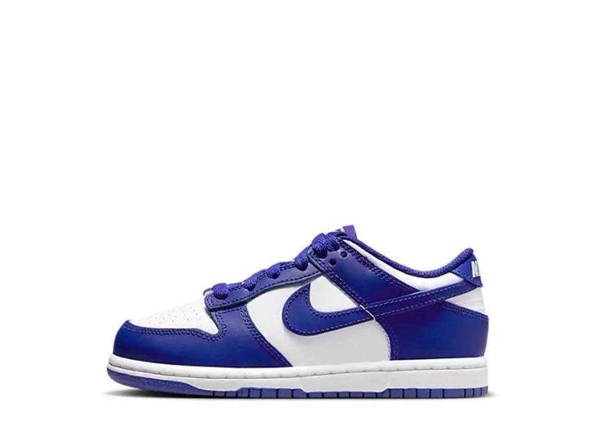 Nike PS Dunk Low "White/University Red/Concord" 19cm FB9108-106_画像1