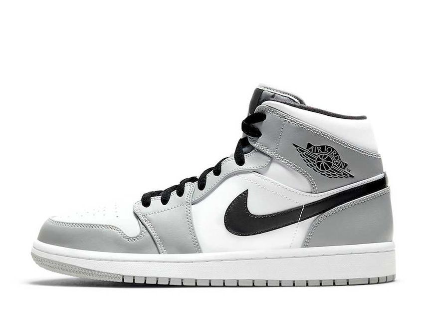 Nike Air Jordan 1 Mid "Light Smoke Grey/Black-White" 29.5cm 554724-092_画像1