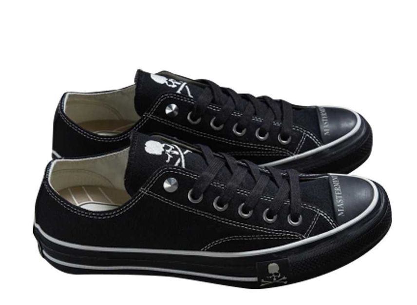 MASTERMIND JAPAN CONVERSE CHUCK TAYLOR CANVAS MMJ OX "BLACK/BLACK" 29cm 1CL731_画像1