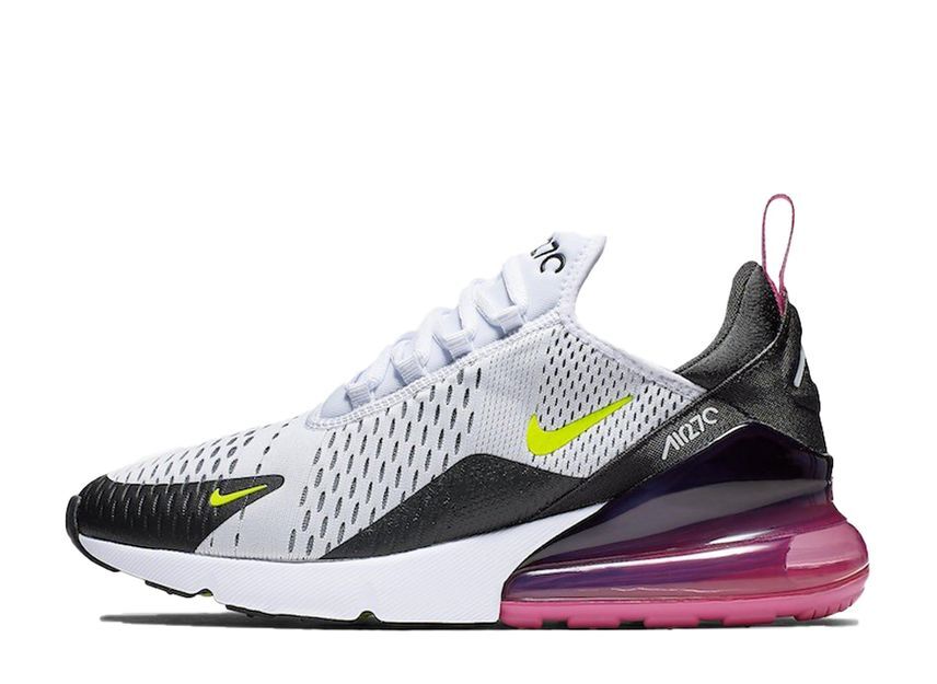 NIKE AIR MAX 270 WHITE BLACK FUCHSIA VOLT 29cm AH8050-109_画像1