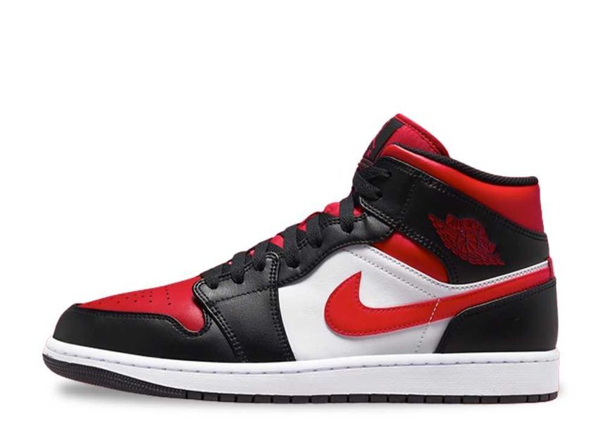 Nike Air Jordan 1 Mid "Black/Gym Red/White" 26.5cm 554724-079_画像1