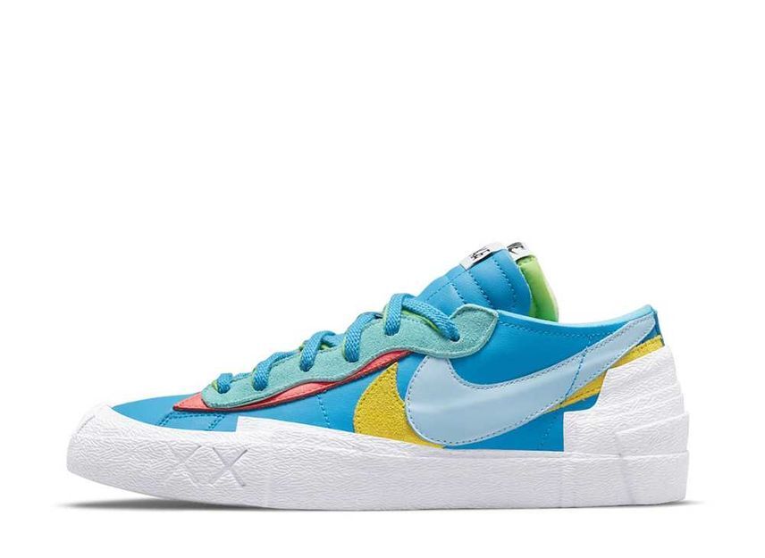 KAWS sacai Nike Blazer Low "Neptune Blue" 27.5cm DM7901-400_画像1