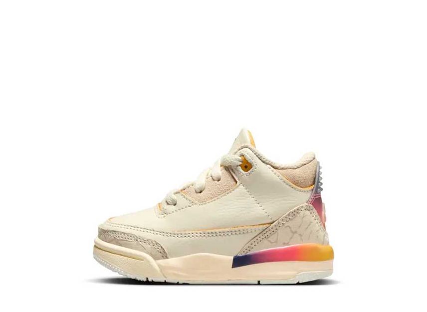 J Balvin Nike TD Air Jordan 3 Retro SP "Sunset" 12cm FN0347-901_画像1