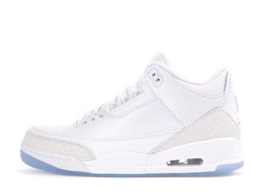 Nike Air Jordan 3 Retro "Pure White" (2018) 29cm 136064-111_画像1