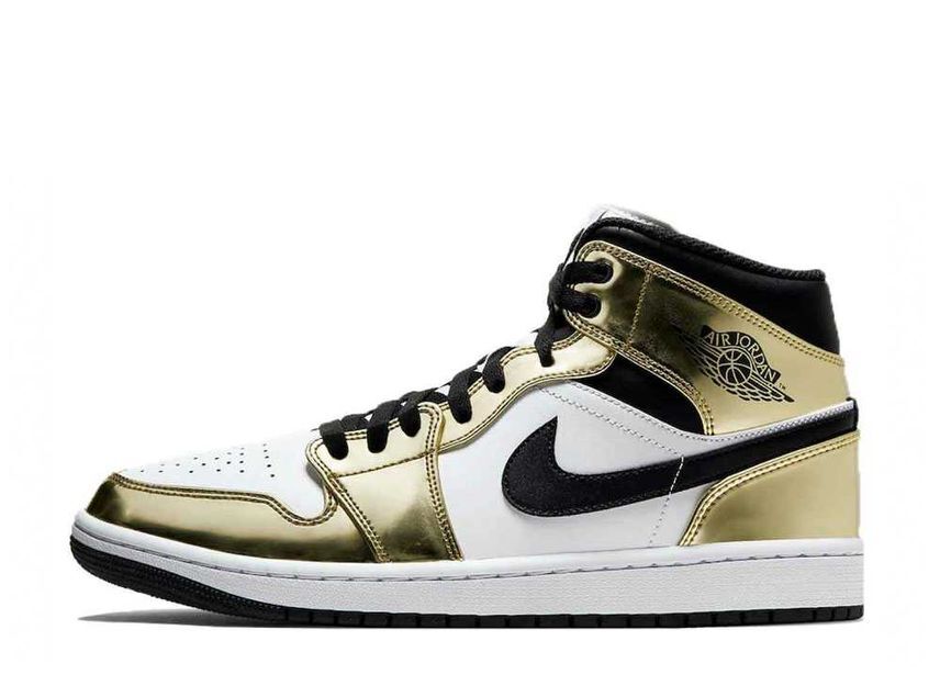 NIKE AIR JORDAN 1 MID SE "METALLIC GOLD" 26.5cm DC1419-700_画像1