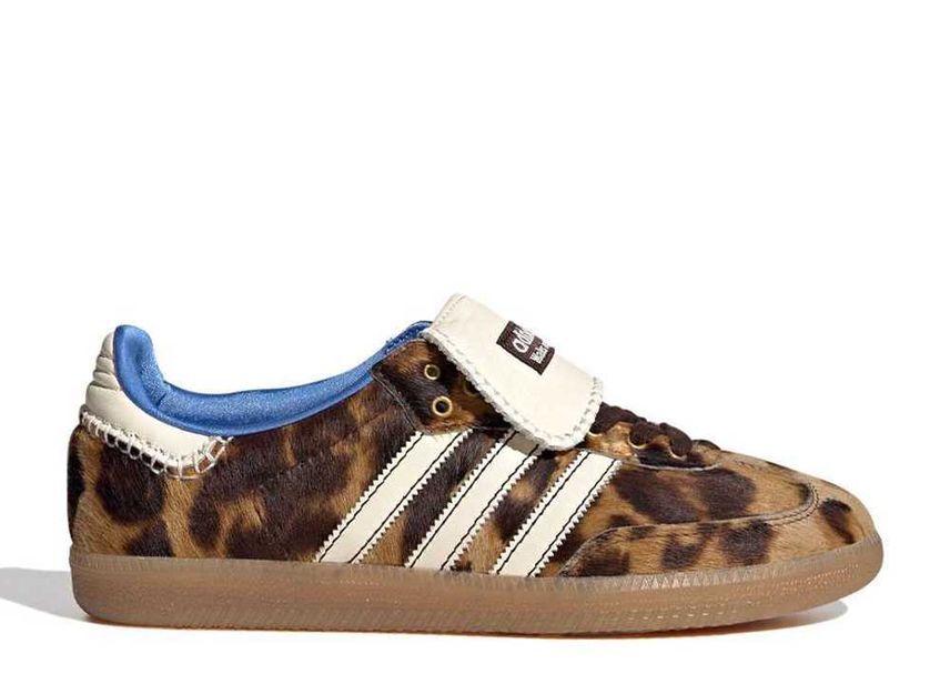 Wales Bonner adidas Samba Pony Leo Low "Dark Brown/Cream White" 26.5cm IE0578_画像1