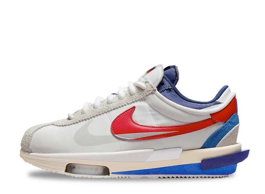 sacai Nike Zoom Cortez "White and University Red" 27.5cm DQ0581-100_画像1