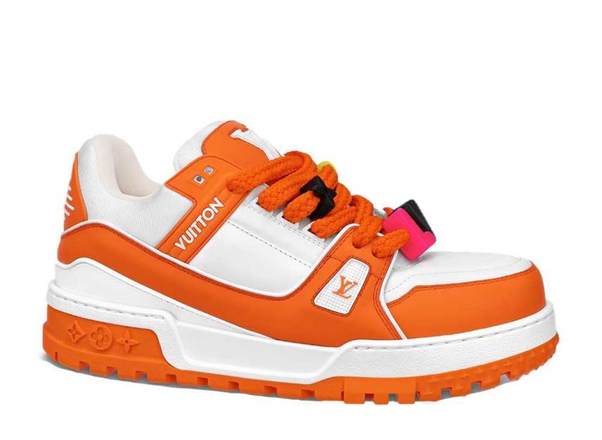 Louis Vuitton LV Trainer Maxie Sneaker "Orange" 24.5cm 1AB8SX_画像1