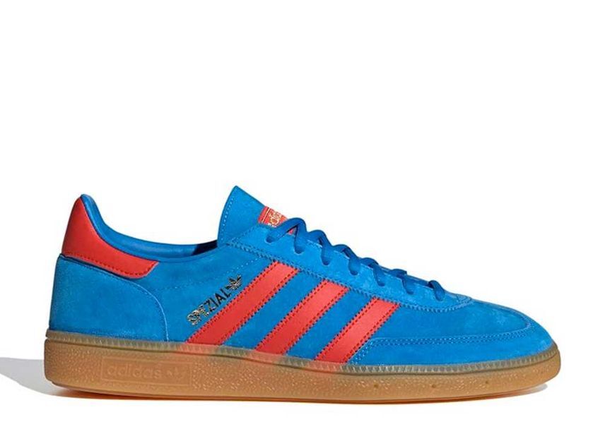 adidas Originals Handball Spezial "Bright Blue/Vivid Red/Gold Metallic" 22.5cm FX5675_画像1