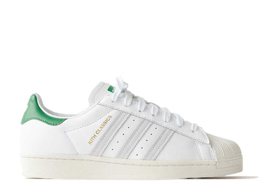 KITH adidas originals Superstar Classics Program "White/Fairway/Gold" 27.5cm FY3517_画像1