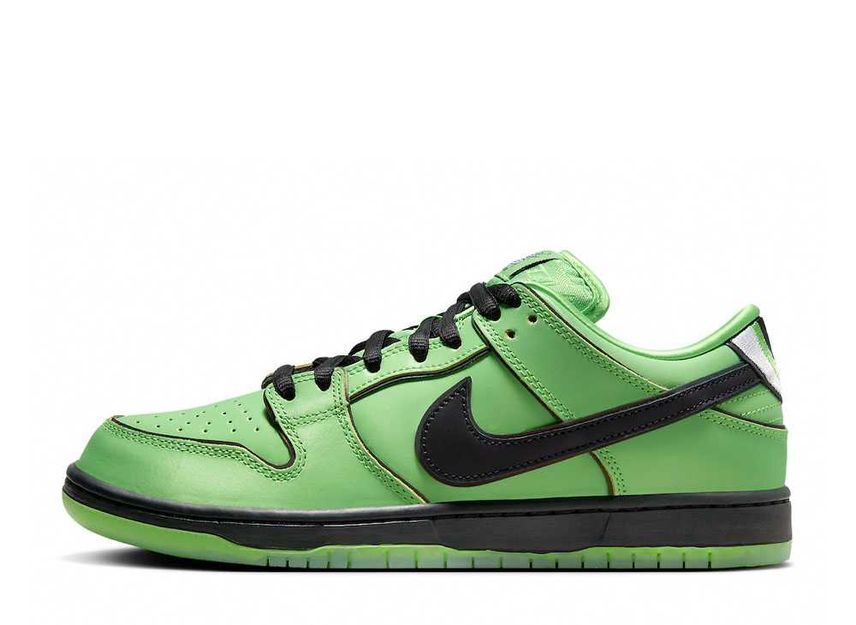 The Powerpuff Girls Nike SB Dunk Low Pro QS "Buttercup" 26cm FZ8319-300_画像1