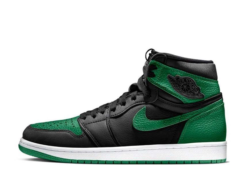 Nike Air Jordan 1 Retro High OG "Black/Pine Green" (2020) 26cm 555088-030_画像1