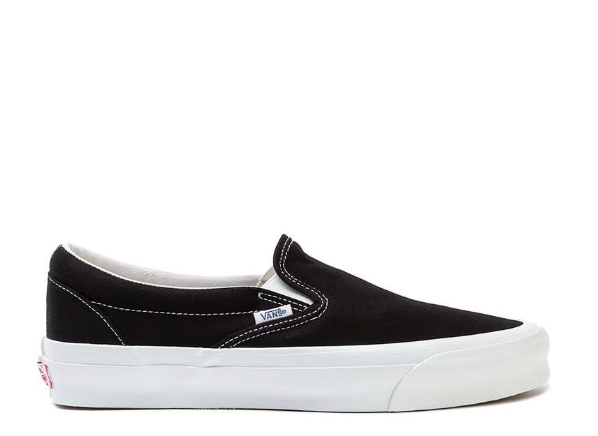 Vans Vault OG Classic Slip-On LX "Canvas/Black/White" 26cm VN0A45JK1WX_画像1