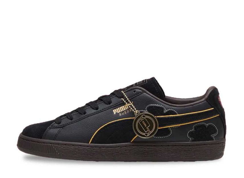 ONE PIECE Puma Suede Blackbeard "Puma Black/Dark Chocolate" 25.5cm 396525-01_画像1