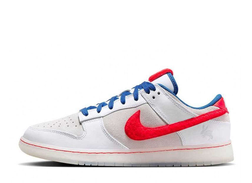 Nike Dunk Low Year of the Rabbit "White/Crimson-Varsity Royal" 24cm FD4203-161_画像1