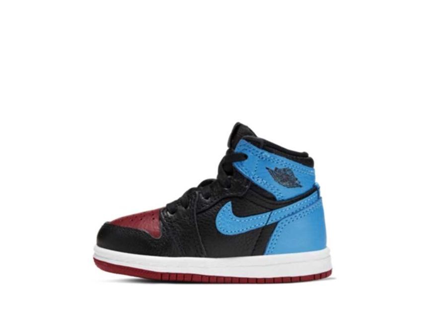 Nike TD Air Jordan 1 High OG "NC to Chi Leather" 15cm CU0450-046_画像1