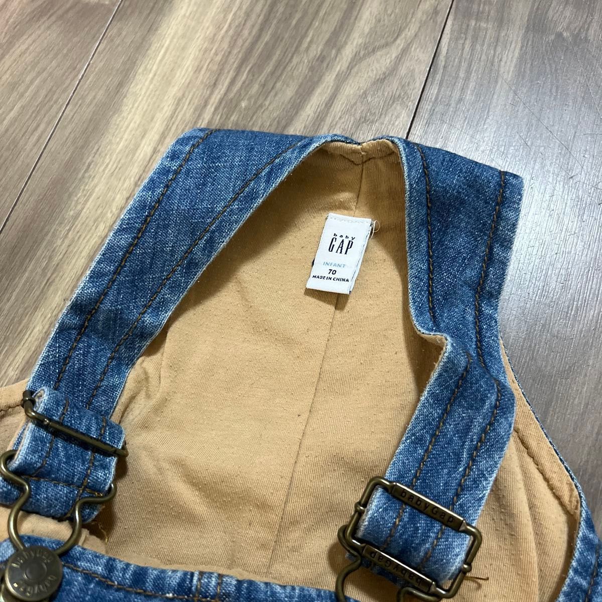 GAP  オーバーオール デニム サロペット　70cm