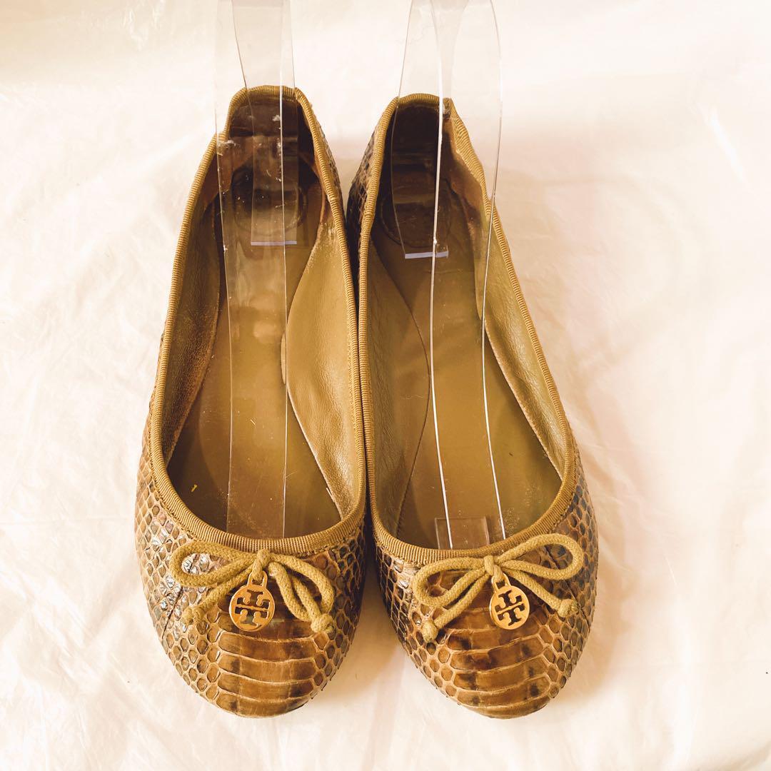 Tory Burch ballet shoes pumps 23.5cm 24.5 Tory Burch Sune -k.... shoes flat shoes 7M size for women for lady 