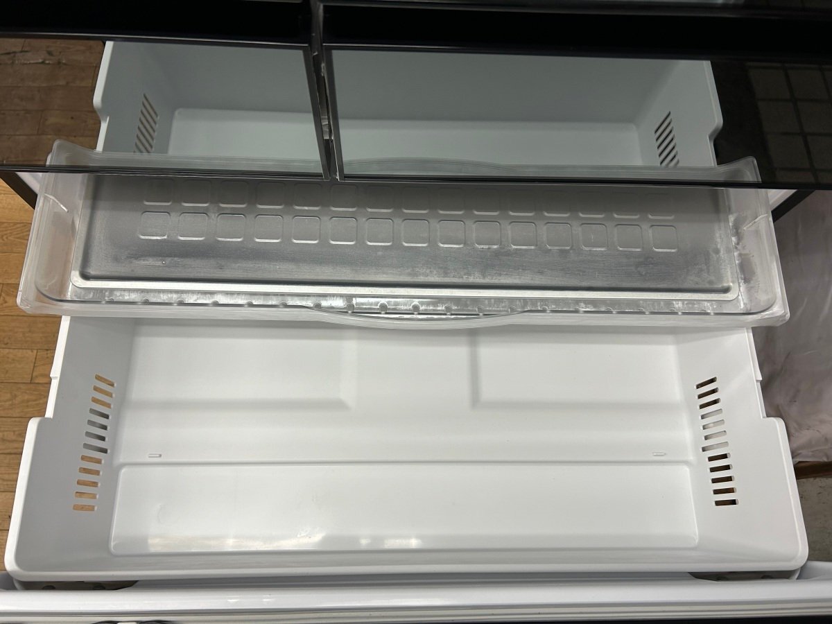 HITACHI 日立 R-WX74K 6ドアノンフロン冷凍冷蔵庫 735L 真空チルド 2020年製 大阪市内 引取歓迎☆【37327】の画像8