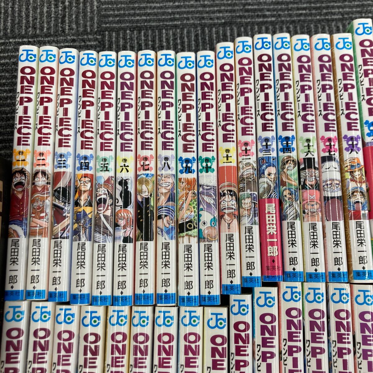 。ワンピース ONE PIECE 1-107巻セット　抜け巻あり_画像2