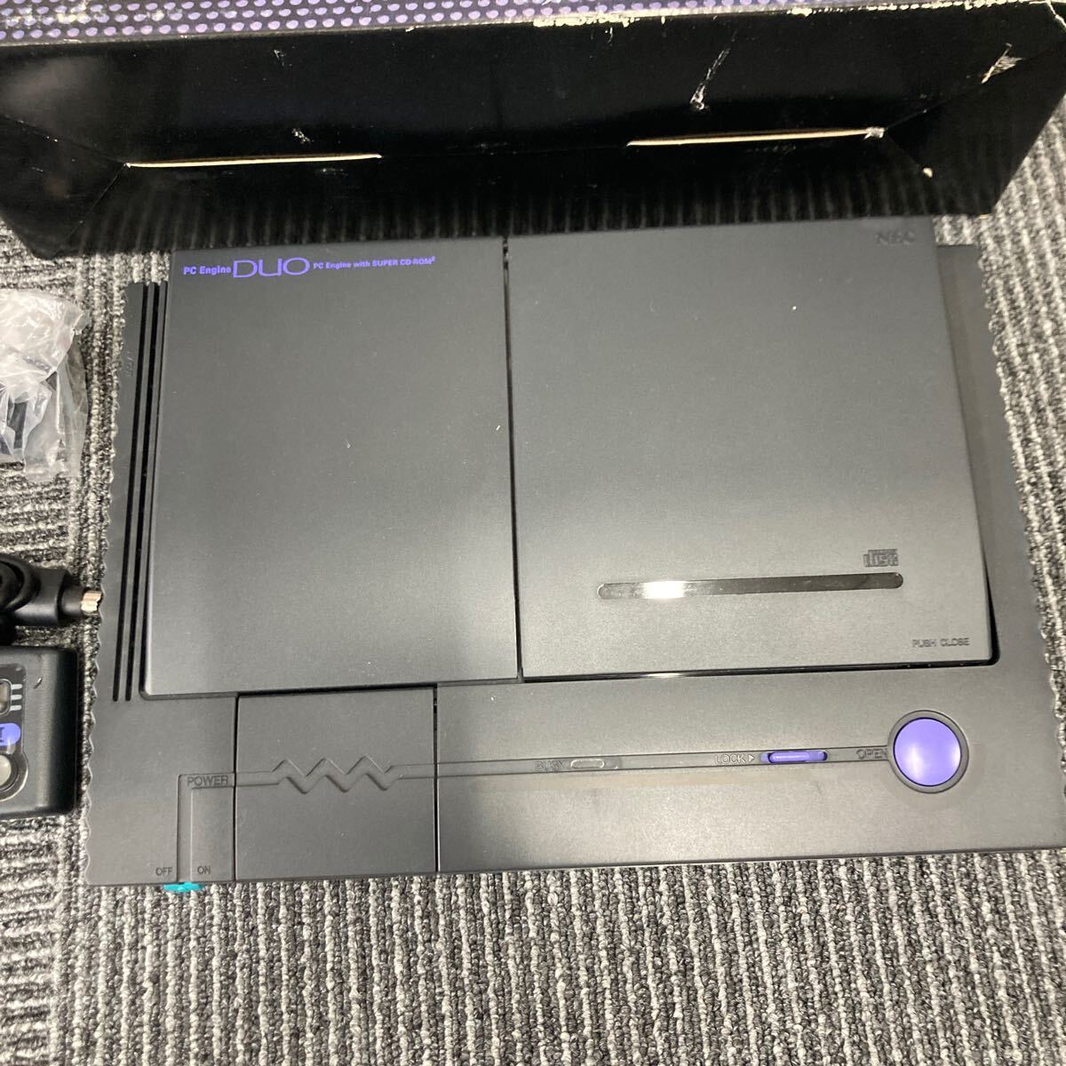 ％ NEC DUO PCエンジン 箱説付 Engine PI-TG8 PC Engine with SUPER CD-ROMの画像2