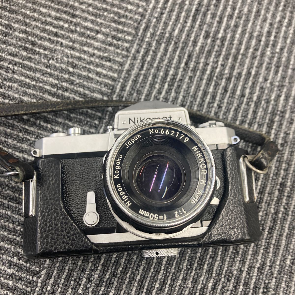 ！ ニコン Nikon Nippon Kogaku Japan FT3165042 フィルムカメラ 一眼 No.662179 NIKKOR-H Auto 1：2 f＝50mmの画像2