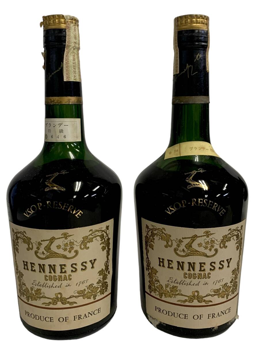 HENNESSY ヘネシー COGNAC コニャック V.S.O.P 1765 RESERVE 720ml ブランデー 特級　3R2402017-12　_画像2