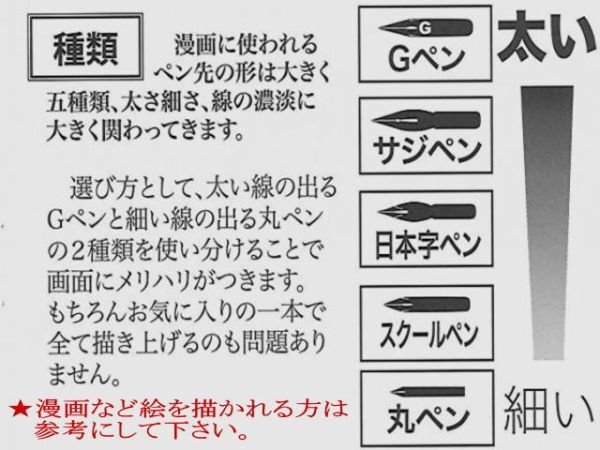 48.替えペン先【ゼブラ・シュタインペン No.88 】先端硬化　超硬質ニューム　10本　防錆紙入チャック袋付　ペン先の摩耗が早い方にお薦め_画像8