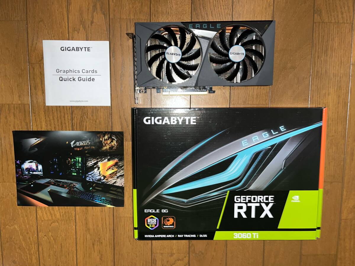 GIGABYTE NVIDIA GeForce RTX3060Ti EAGLE 8G REV1.0 グラフィックボード_画像7